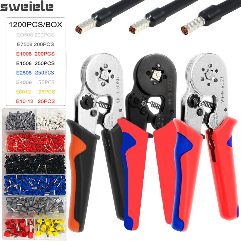 HSC86-4A Professional Crimping Kit with 1200 Pieces