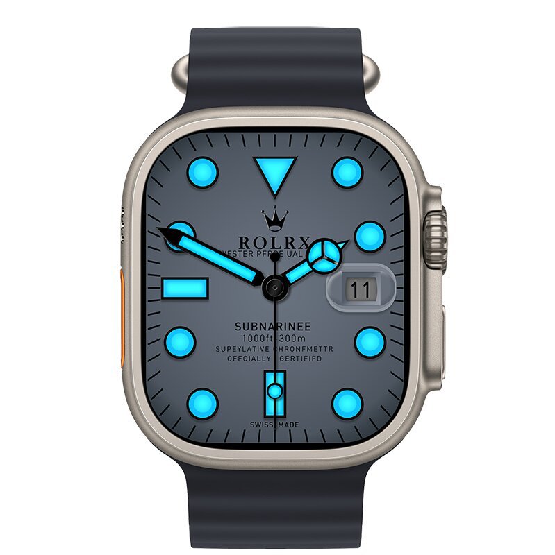 HK8 Pro Max Smartwatch with AMOLED Screen and Bluetooth